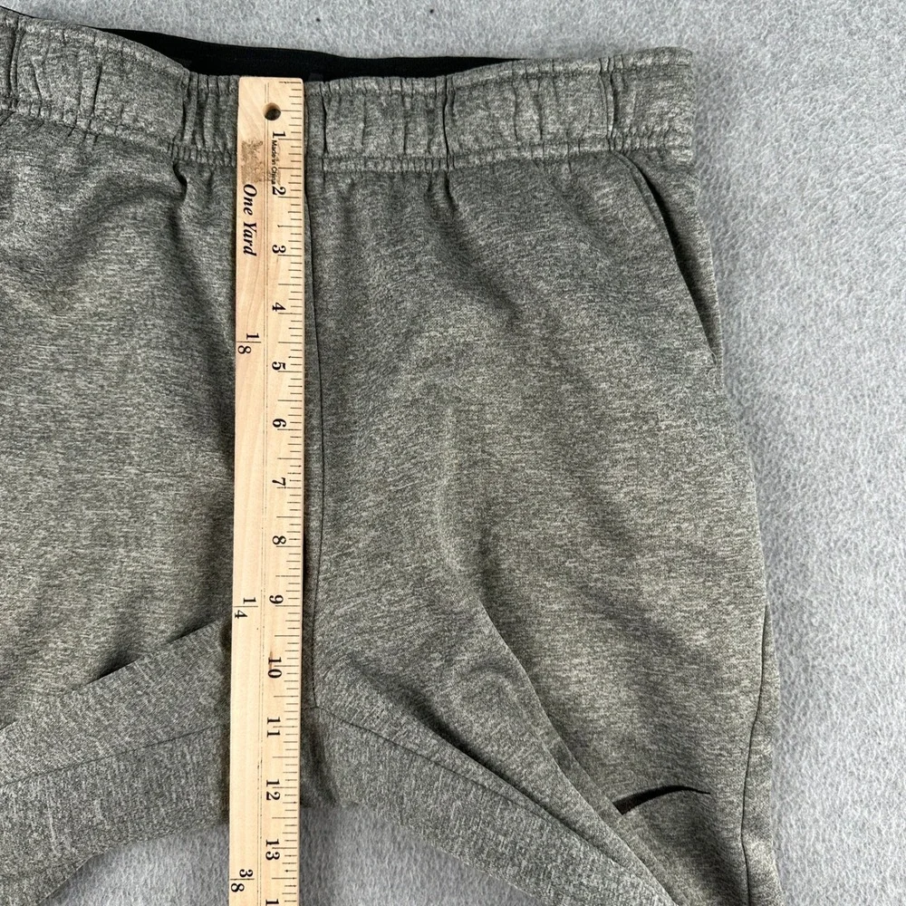 Nike Sweatpants Boys XL Gray Dri-Fit Fleece Athletic Joggers Tapered Leg